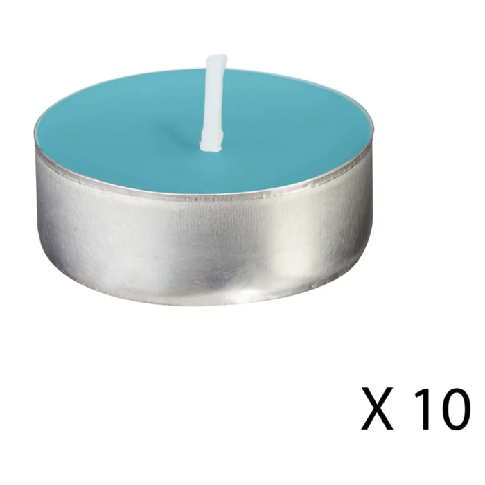 Lot de 30 bougies parfumées fleur de tiaré 350g