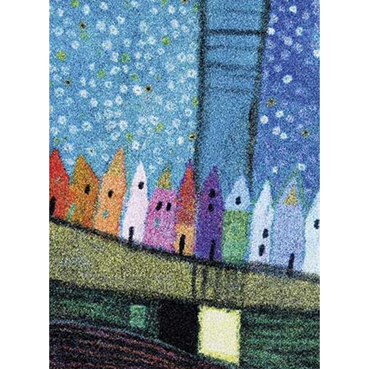 Paillasson tissé motif fresque MESE