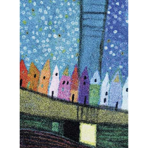 Paillasson tissé motif fresque MESE