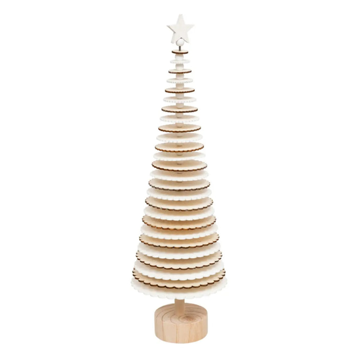 SAPIN BOIS FLOCON 2ASS H46