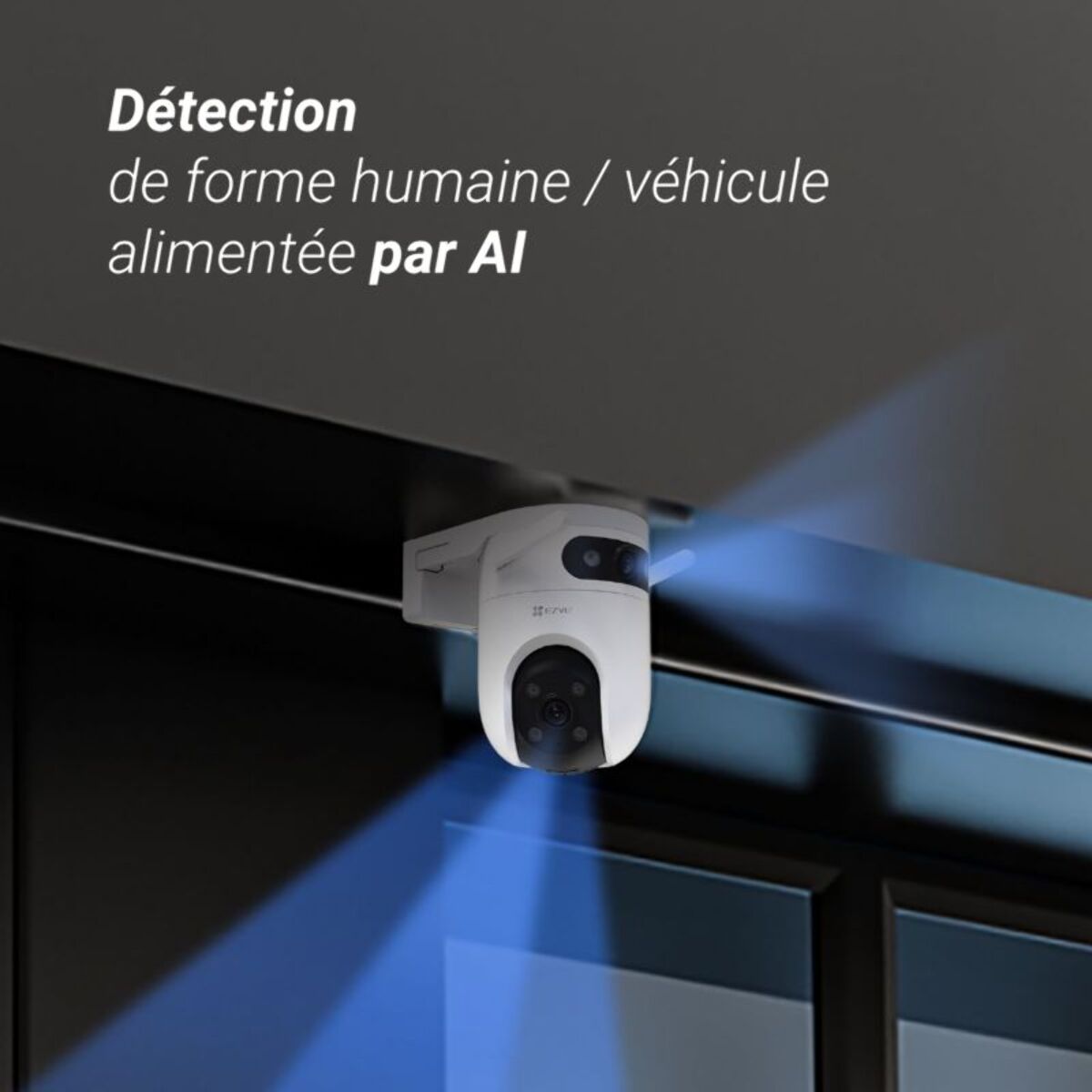 Caméra de surveillance EZVIZ Wifi H9C 2k motorisée