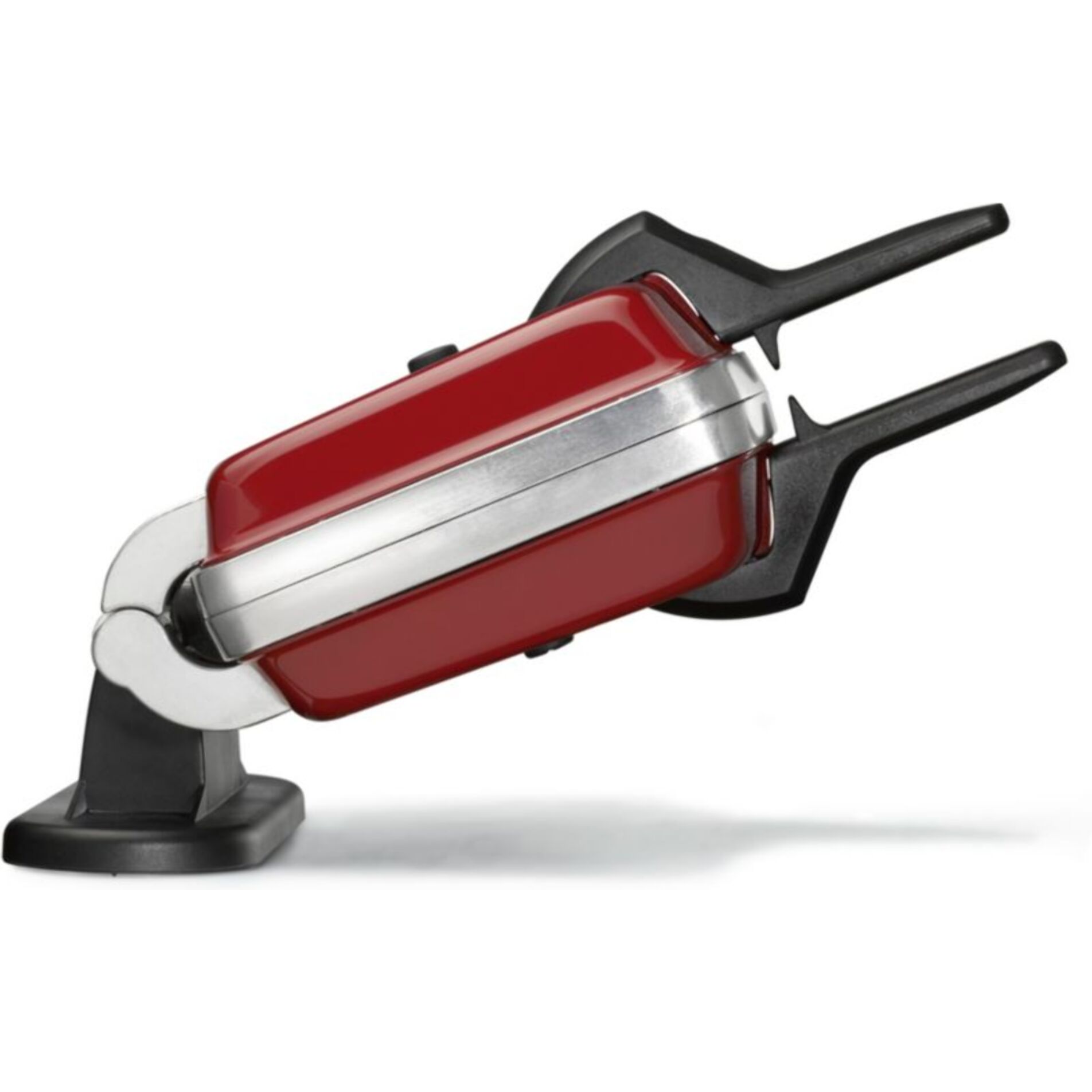 Gaufrier, gaufrette LAGRANGE super 2 antiadhésif rouge coeur