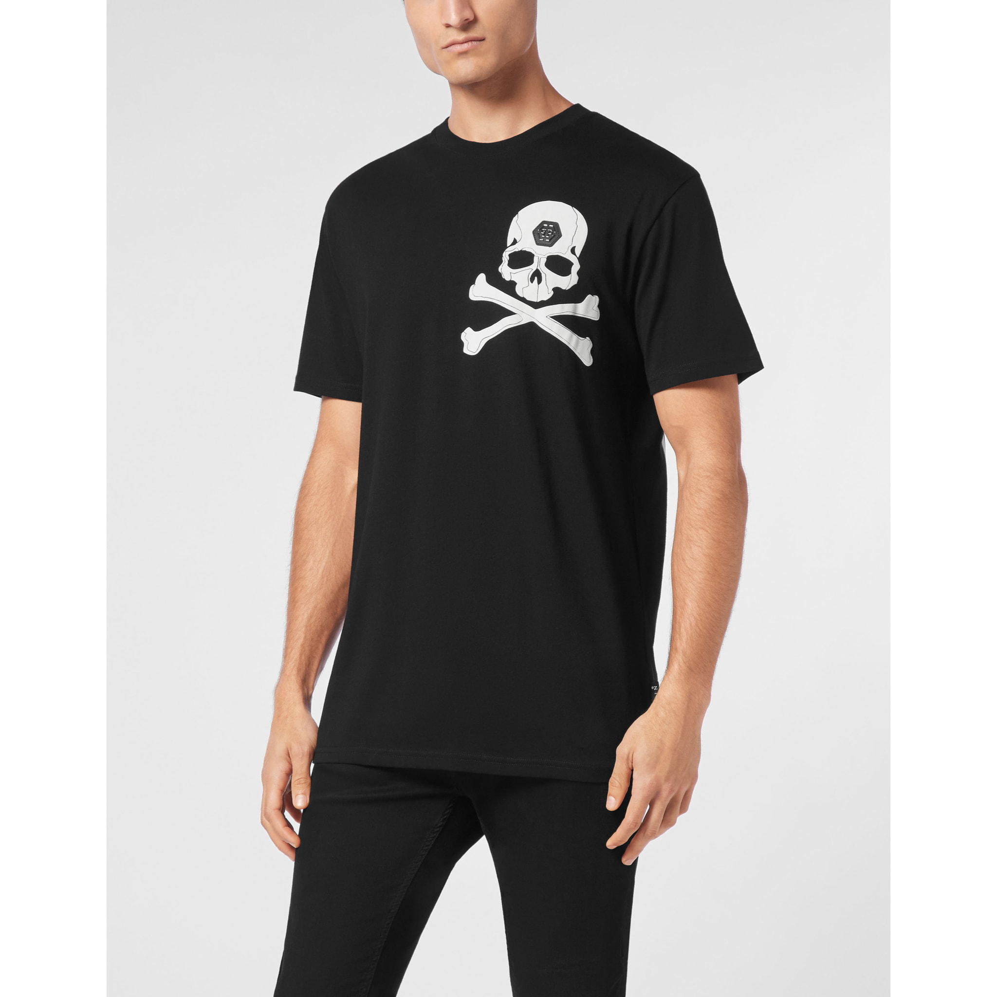 PHILIPP PLEIN Camiseta Cuello Redondo SKULL&BONES