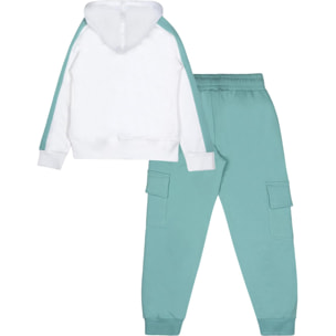 Tuta da bambina in cotone non garzato Leone Summer