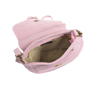 Borsa a spalla Anna Luchini Rosa