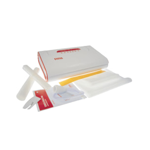 Machine à emballer sous vide alimentaire professionnelle NV401  - Double pompe à vide, accessoires variés, économique et sécurisée - Idéale pour aliments secs, humides et délicats - Kit complet inclus
