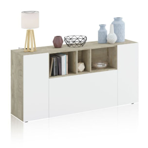 Aparador Coup Blanco Artik (Blanco Mate) – Roble Alaska