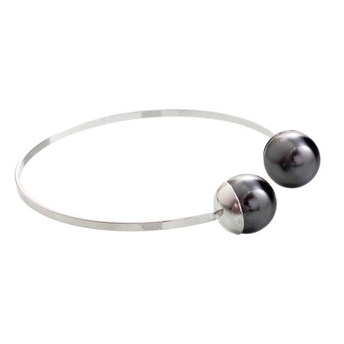 Pulsera double Pearls adornado con perlas de Swarovski