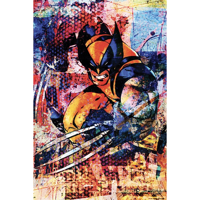 Tableau wolverine street Toile imprimée