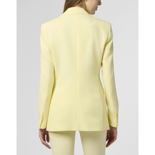 PHILIPP PLEIN Wool Fitted Single-Breasted Blazer