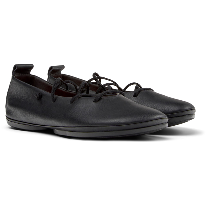 Bailarinas - CAMPER Right Nina - Negro - Cuero liso