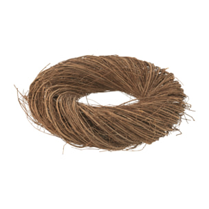 J-Line couronne Rond Brindille - bois - naturel - medium