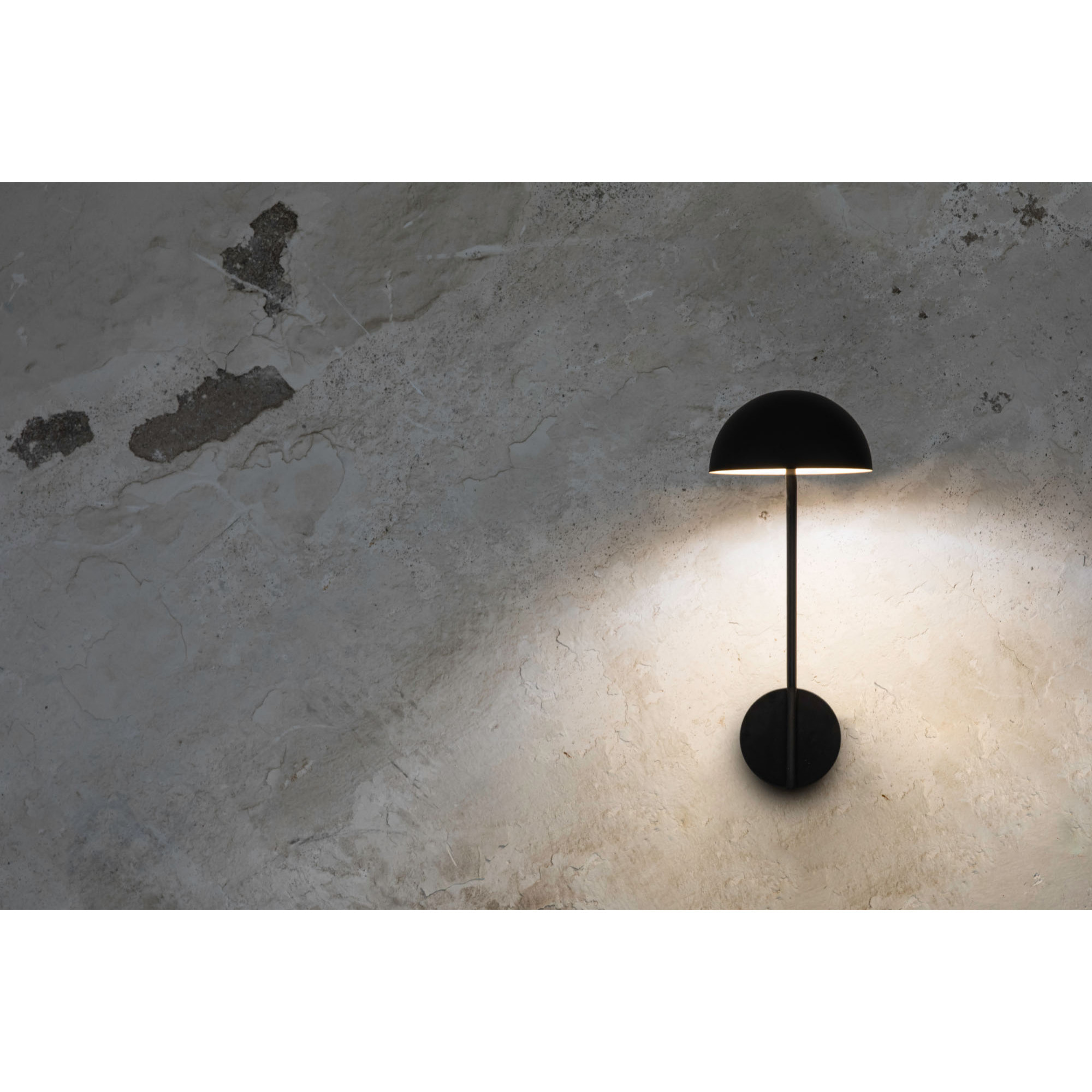 PURE Aplique negro y blanco roto