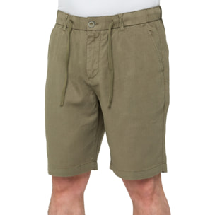 Bermudas Hot Buttered Sandbar Verde militar