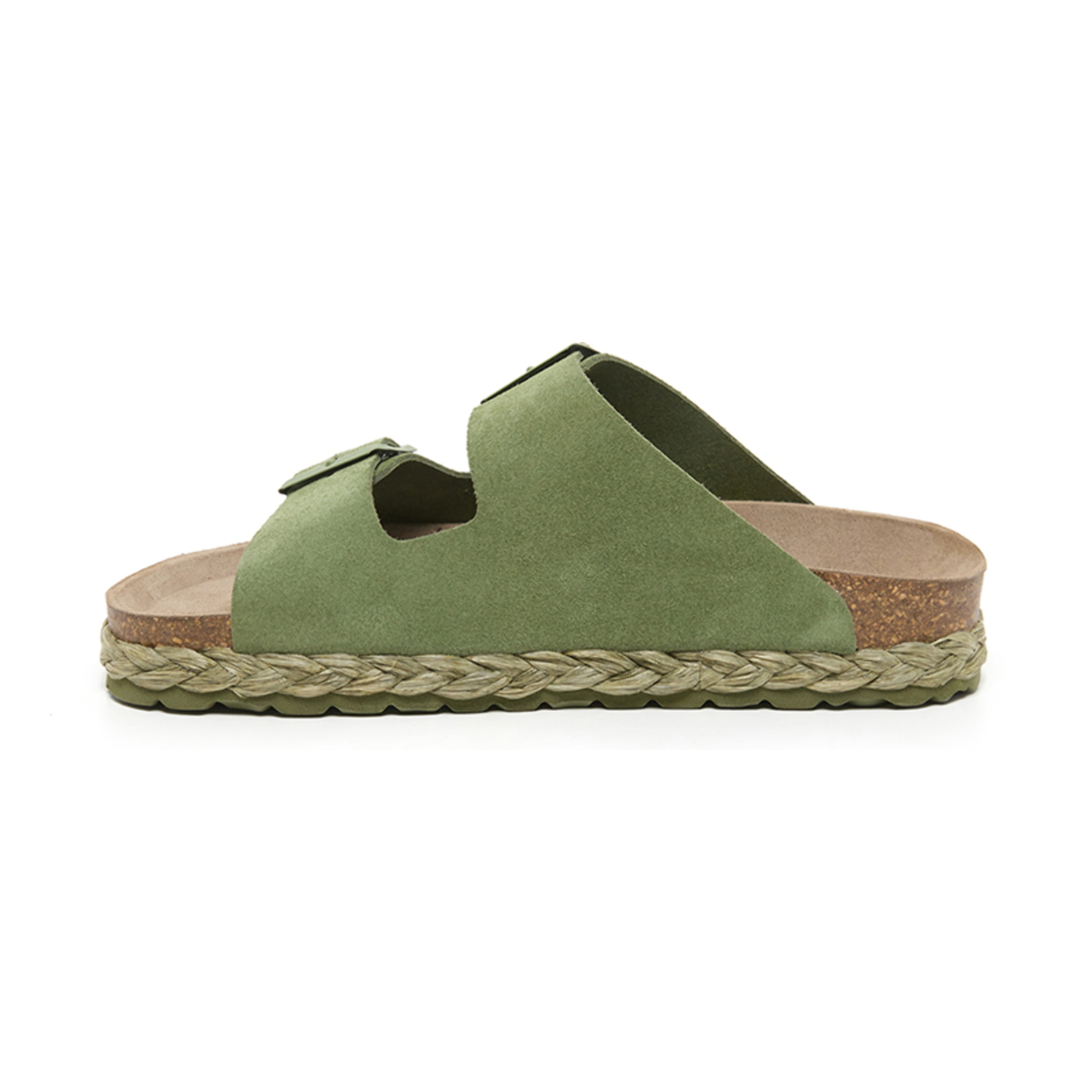 SANDALO CON ZEPPA BILLOWY VERDE