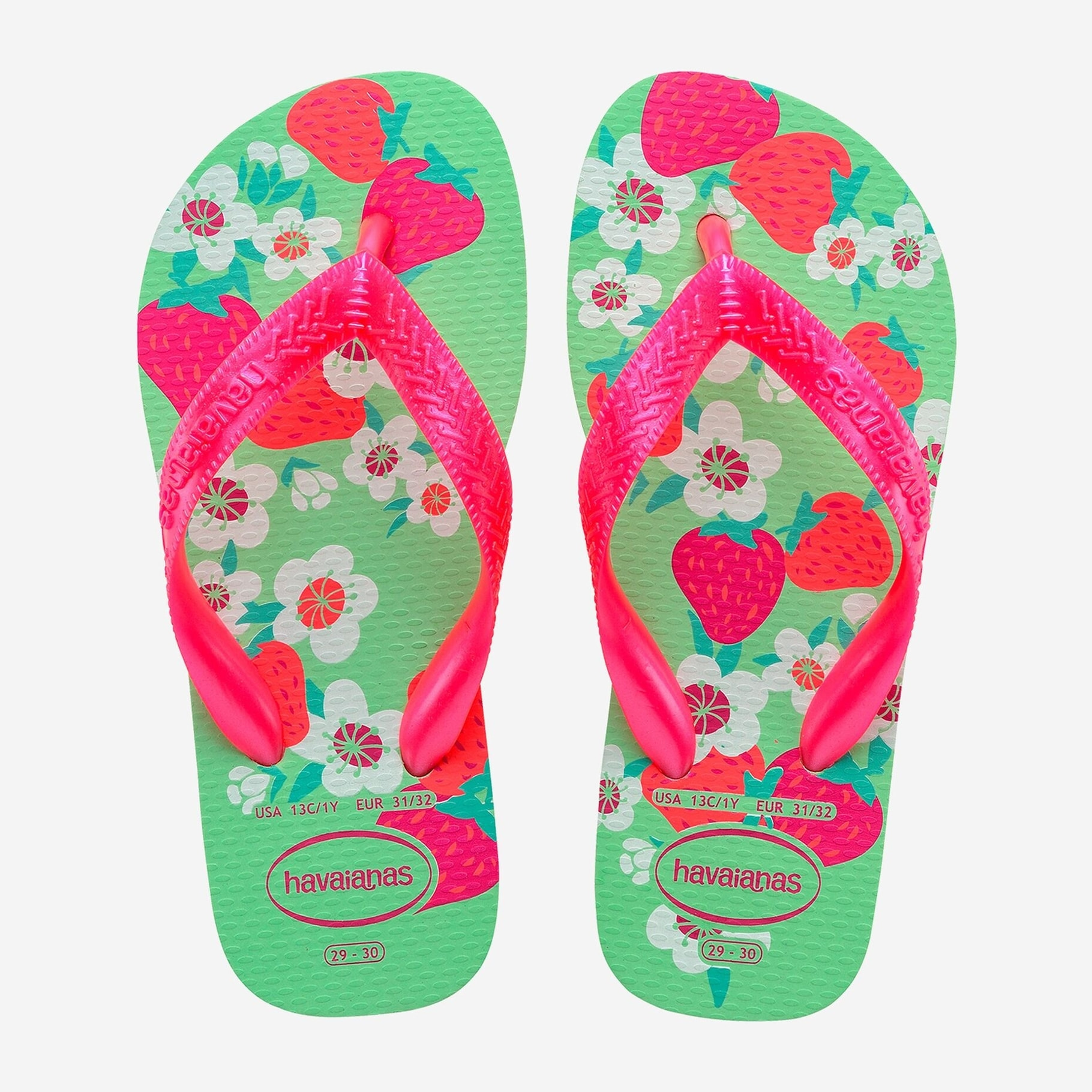 Infradito Havaianas Havaianas Kids Flores Green Garden Verde