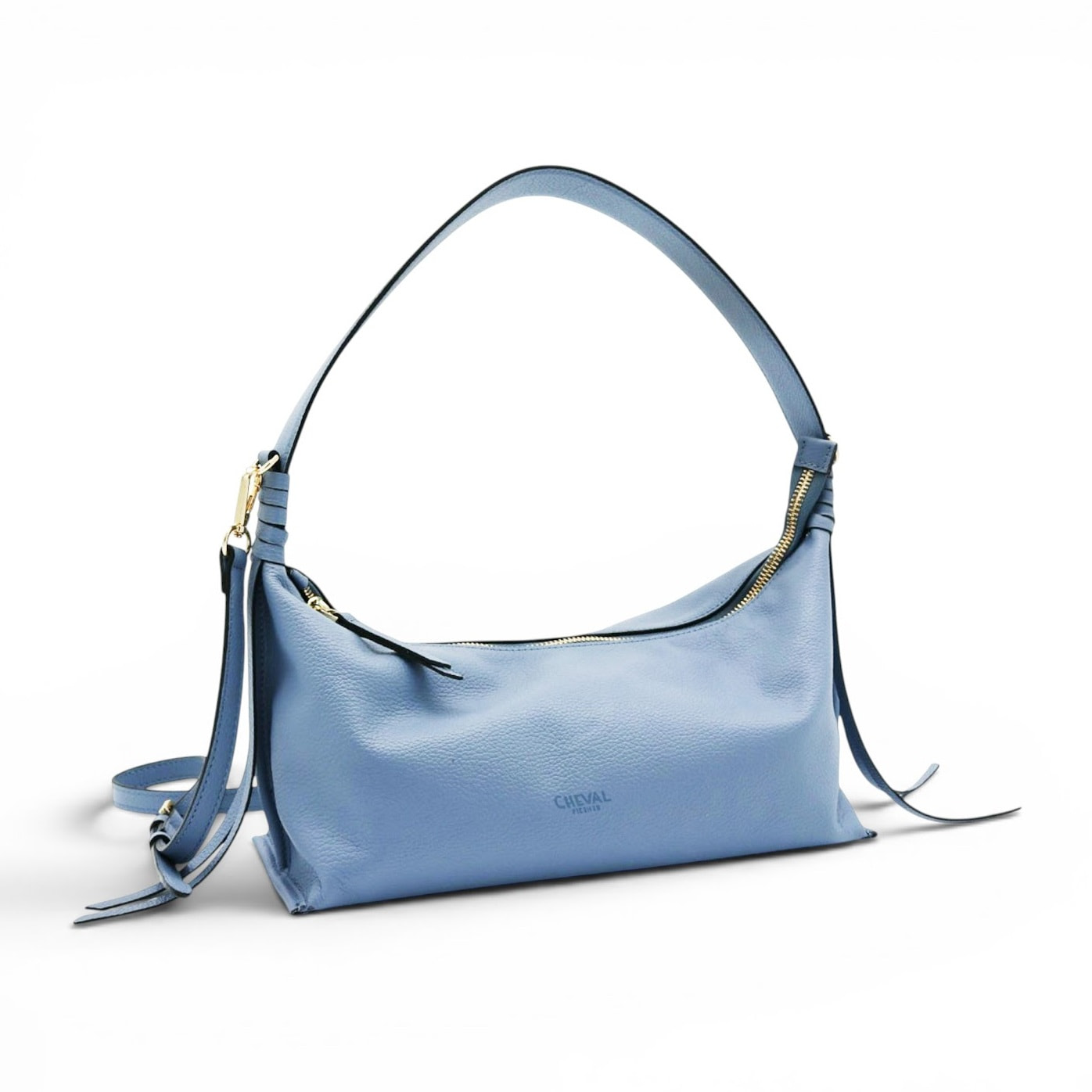 Borsa a spalla Cheval Firenze Laila Mini A/S Azzurro Polvere