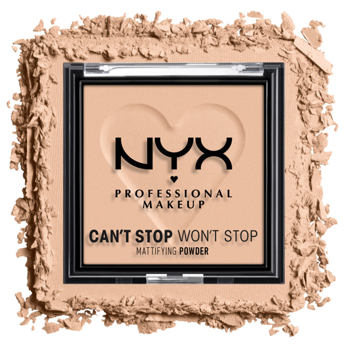 NYX Professional Makeup Can't Stop Won't Stop Poudre Light Medium