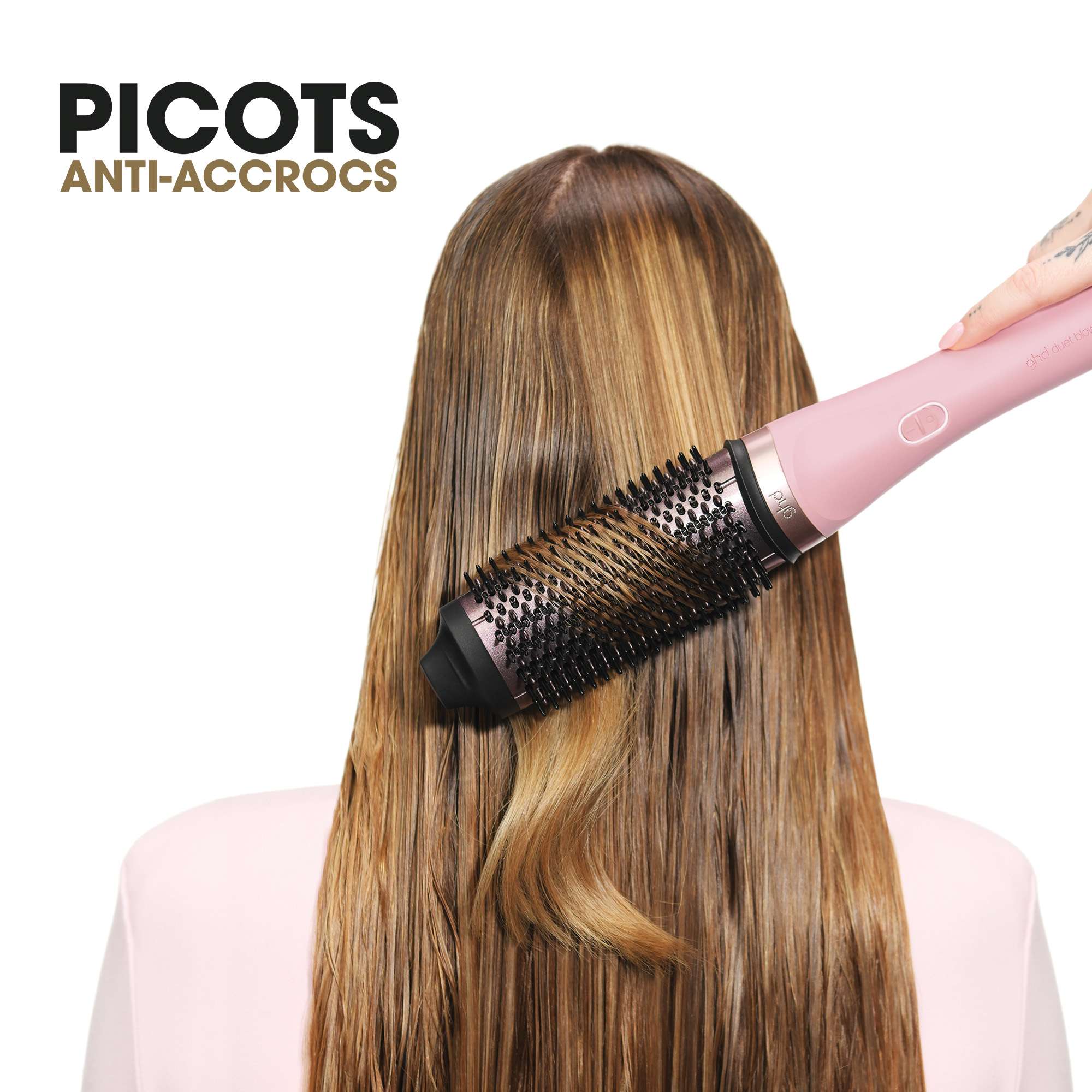 Brosse soufflante ghd Duet Blowdry - Collection Pink