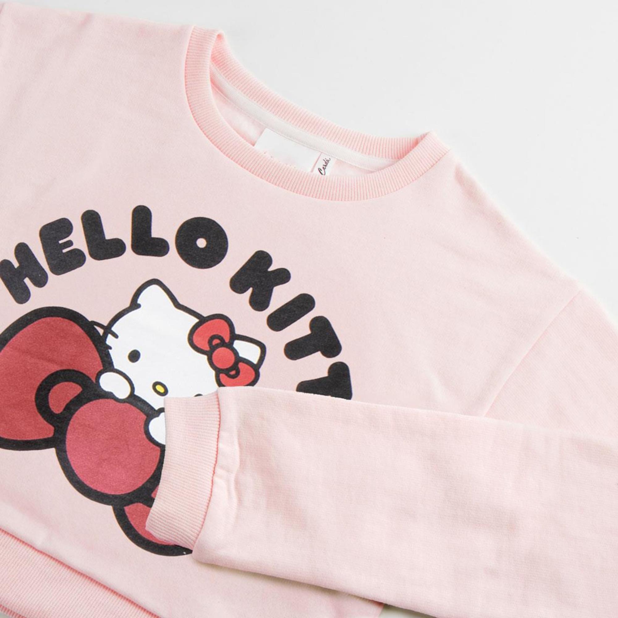 Conjunto cómodo y suave para niños de uso diario "Hello Kitty"