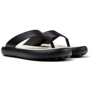 Sandalias - CAMPER Pelotas Flota Sandal Twins - Negro - Cuero liso