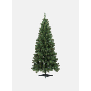 Albero di Natale ''Metà'', mezzo albero da parete, Altezza 150 cm, versione per spazi ridotti, 237 rami, 45 x 71 x 150 cm