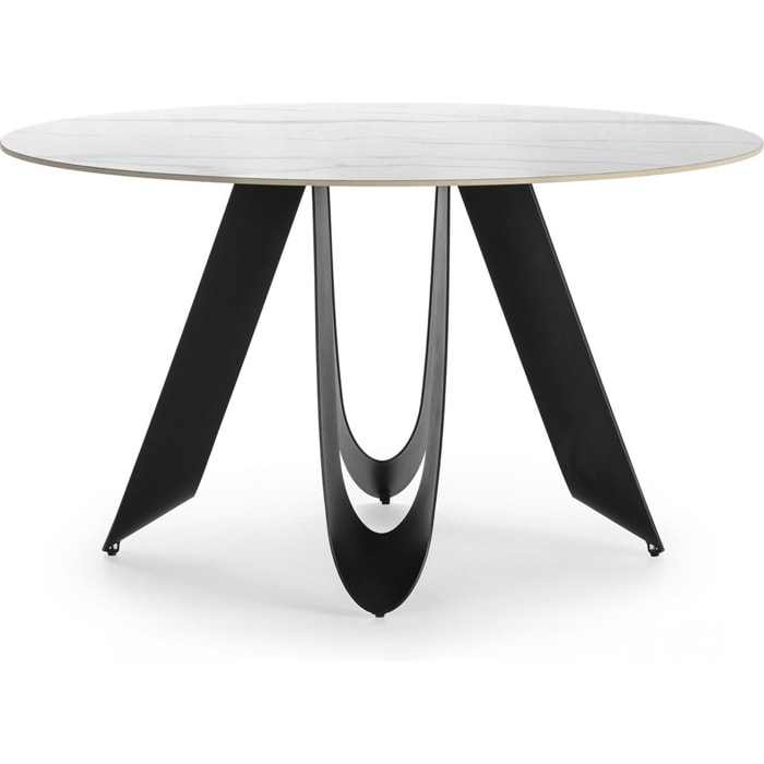 Table à manger ronde céramique 4 à 6 pers. - ORSO