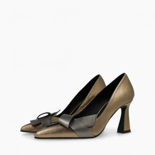 ZAPATOS DE SALÓN DORADOS RONCO