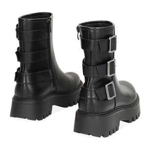 Botas biker negras