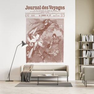 Papier peint panoramique La Légende Du Lys - Un décor mural de 4 lés (192x270cm), créé et fabriqué en France