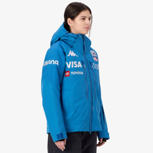 Kappa - Giacche Donna Blu - 6Cento 604C Us