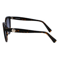 Longchamp - lunettes de soleil - havane - Couleur des verres : bleu - indice solaire : protection U