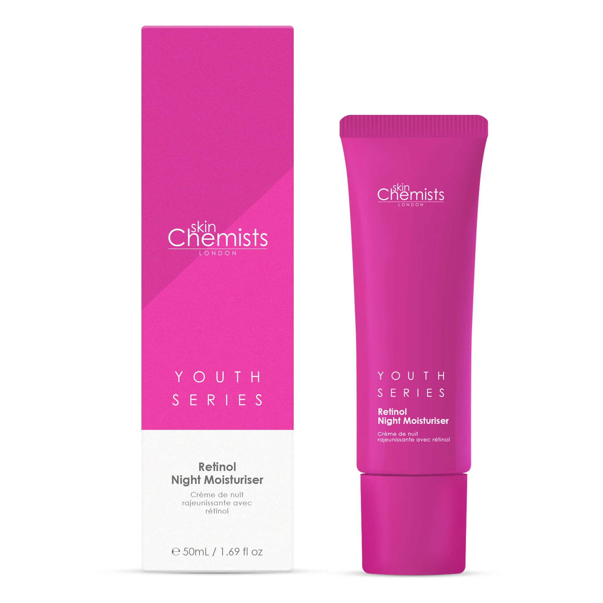 Crema de Día con Retinol + 
Crema de Noche con Retinol