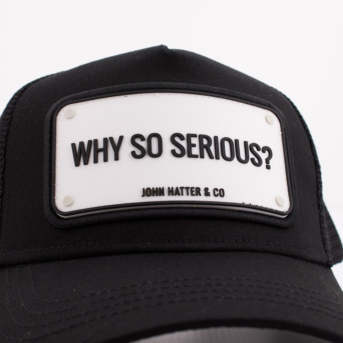 GORRA JOHN HATTER CO WHY SO SERIOUS?