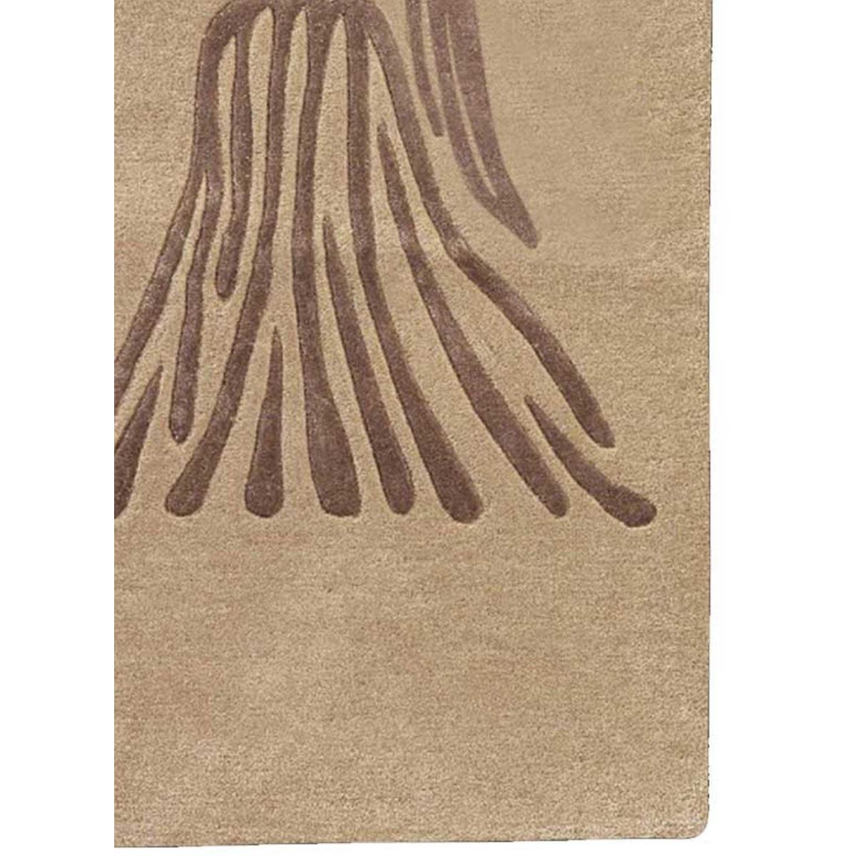 Tapis salon et chambre fait main en laine motif géométrique LICI