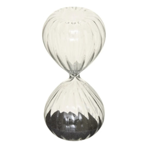 Sablier décoratif Sibel 5,5x5,5x12cm en verre