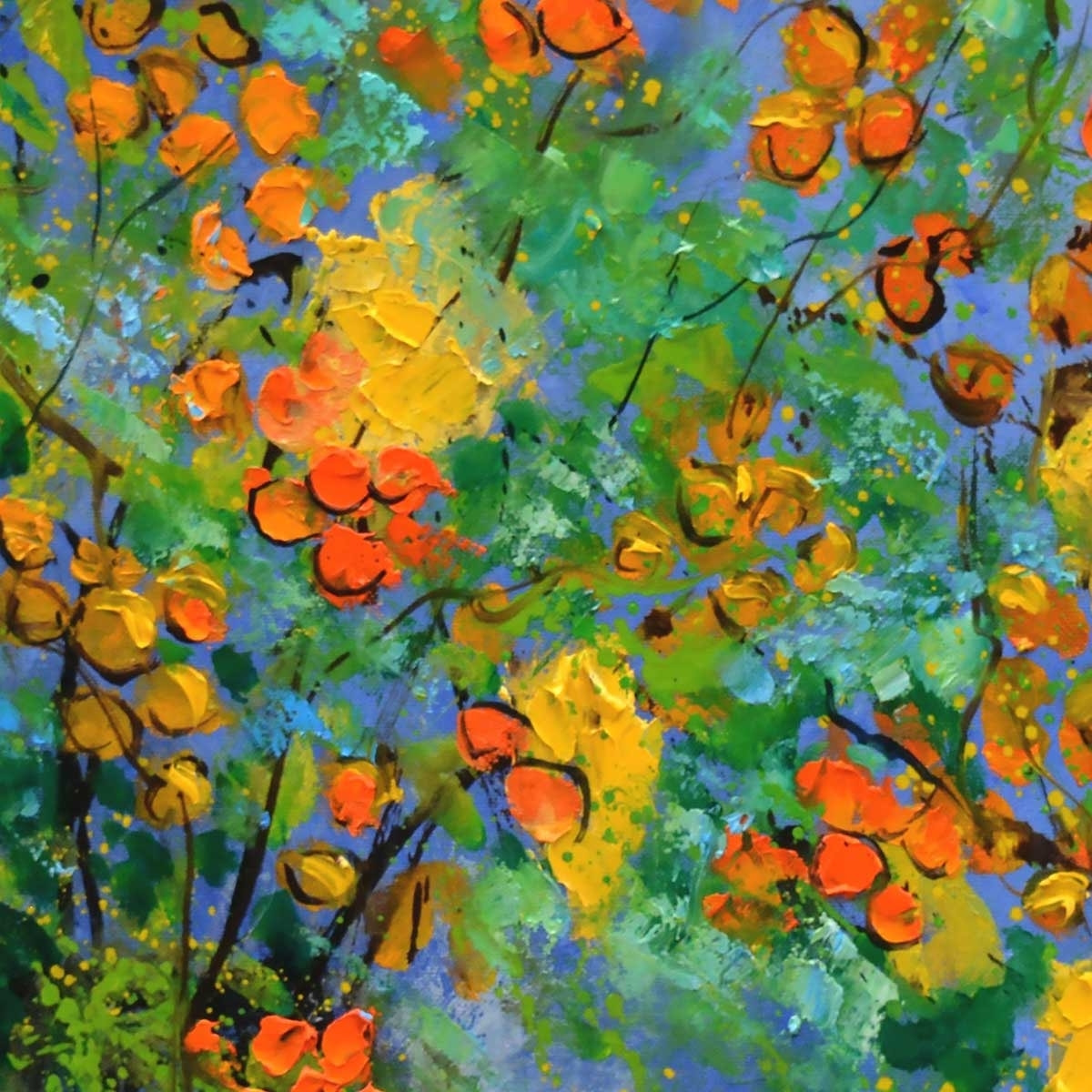 Tableau bouquet composé Tableau plexiglas