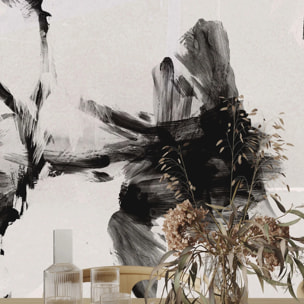 Carta da Parati Foglie Astratte