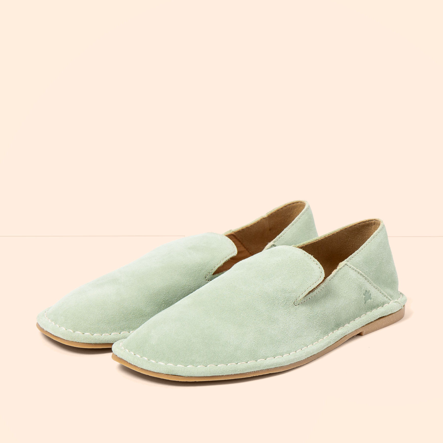 Zapatos N5976 SILK SUEDE MENTA/ CRISOL color Menta