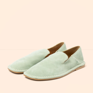 Zapatos N5976 SILK SUEDE MENTA/ CRISOL color Menta
