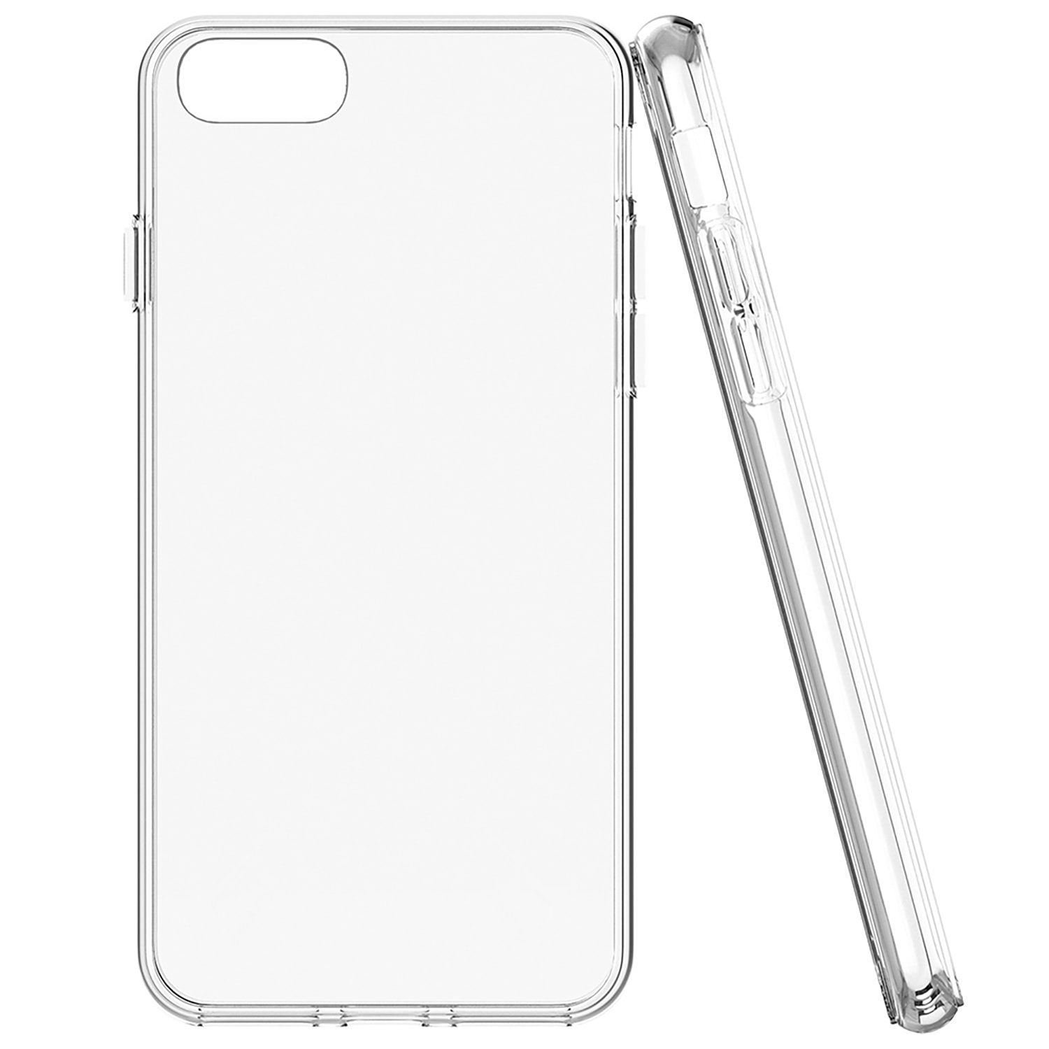 DAM Custodia in gel trasparente per iPhone 7/8 713 Cm. Colore trasparente