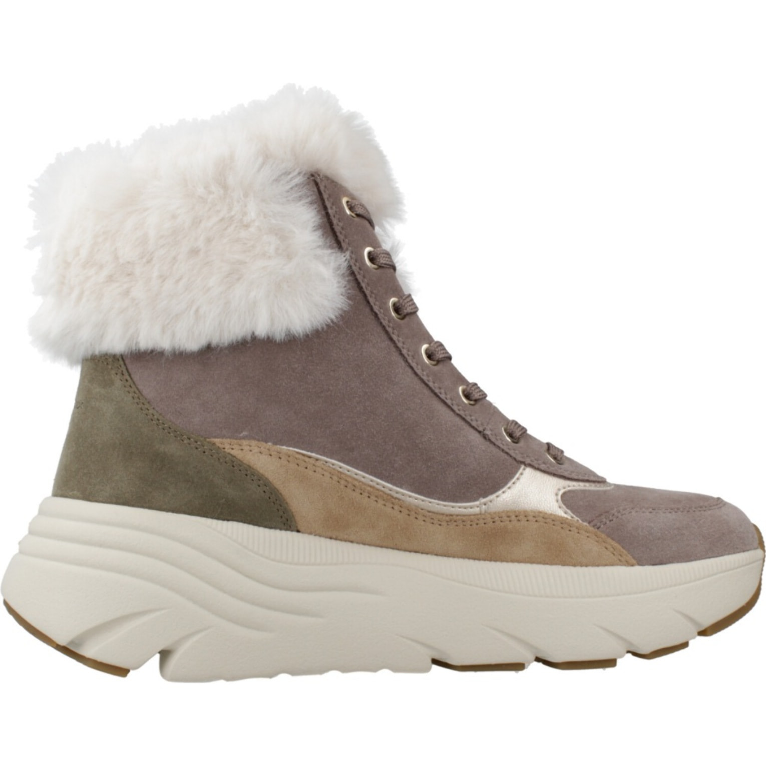 Botines Mujer de la marca GEOX  modelo D DIAMANTA MARRON