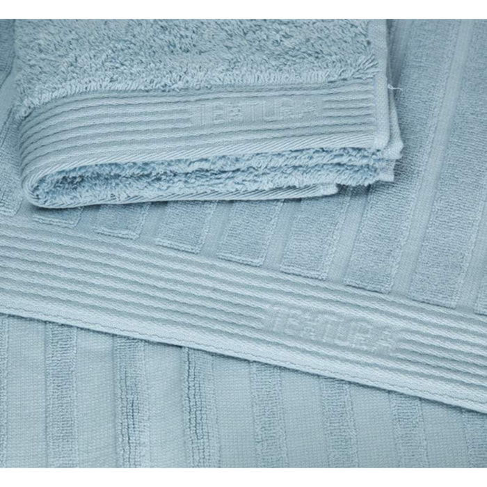 Alfombra de baño Maxim color azul medio 100% Algodón