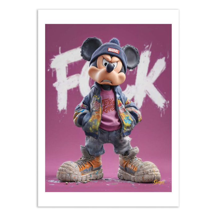 Affiche - Mouse Team Z - Georges