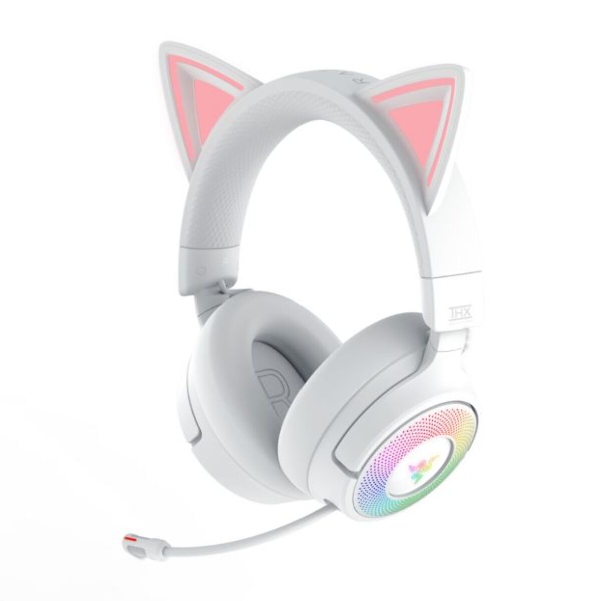 Casque gamer RAZER KRAKEN KITTY V3 PRO BLANC