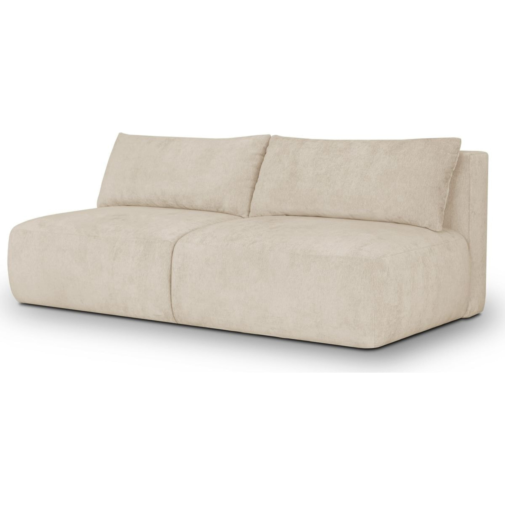 Canapé convertible 3 places en tissu chenille - JASPER