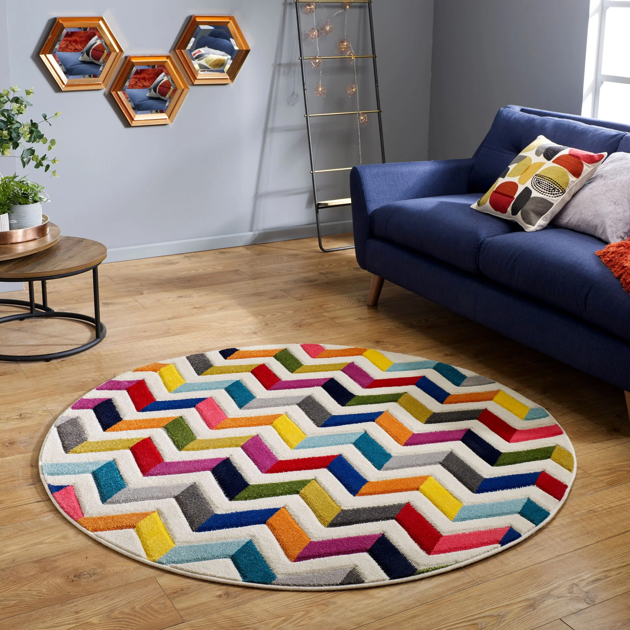 Tapis rond BOLERO