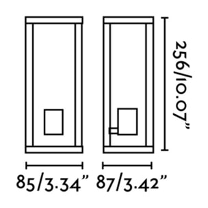 TAMASHI Aplique gris oscuro