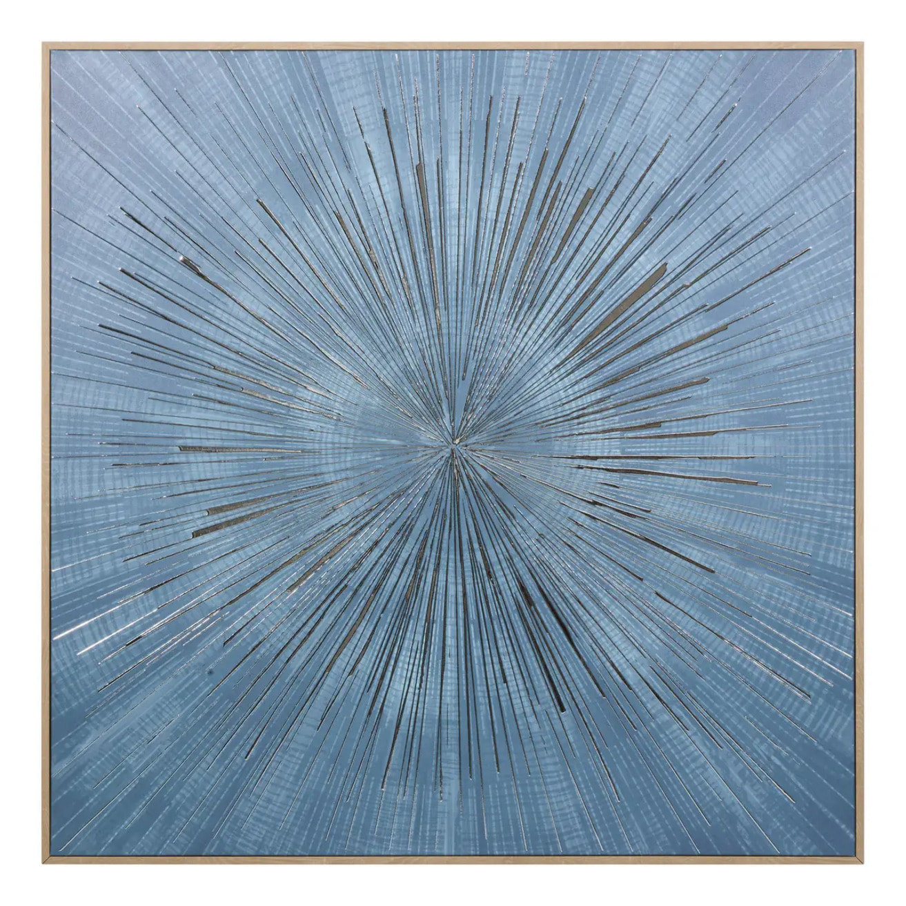 Toile Stan 78x78cm bleu