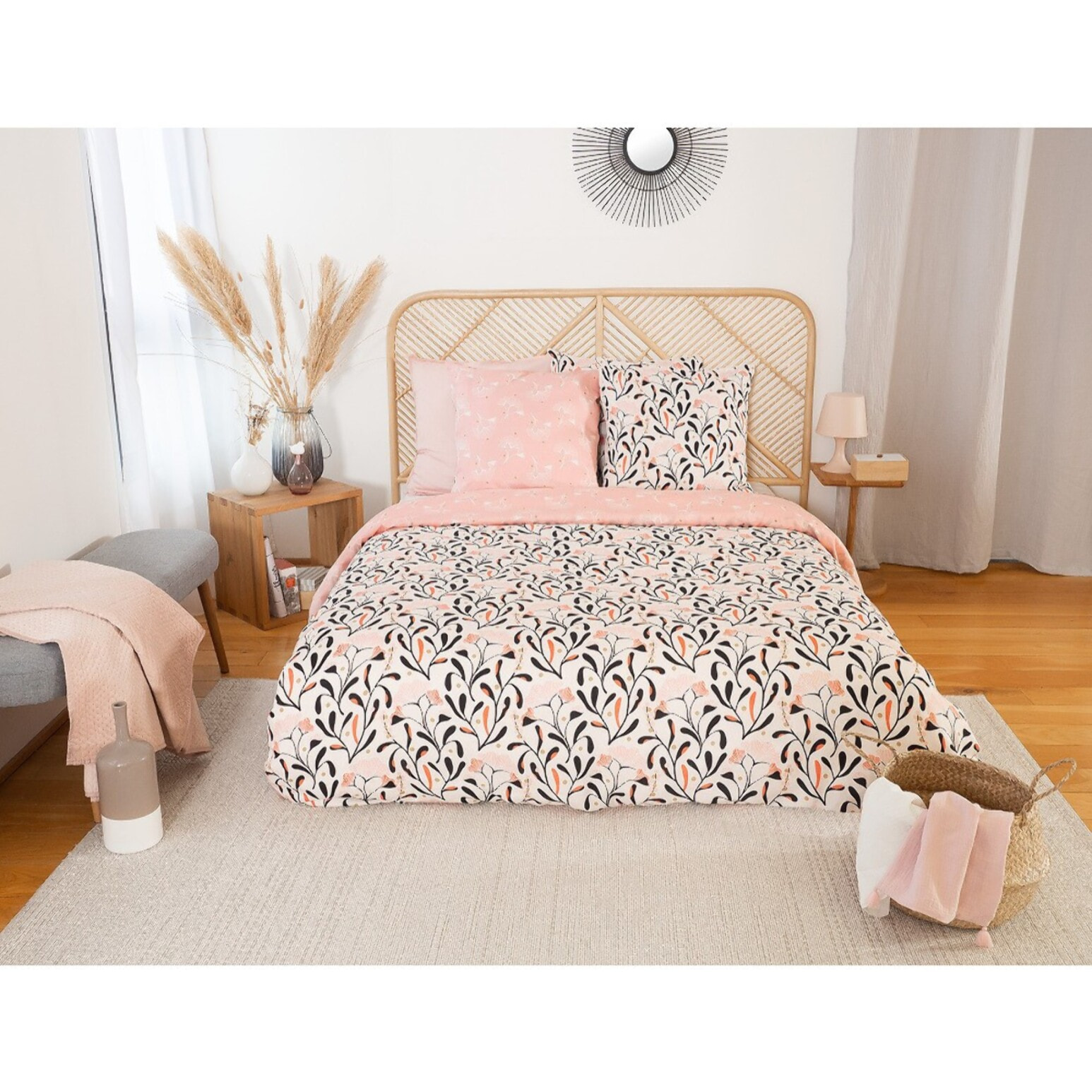 Parure de couette Satin De Coton Bio Joy